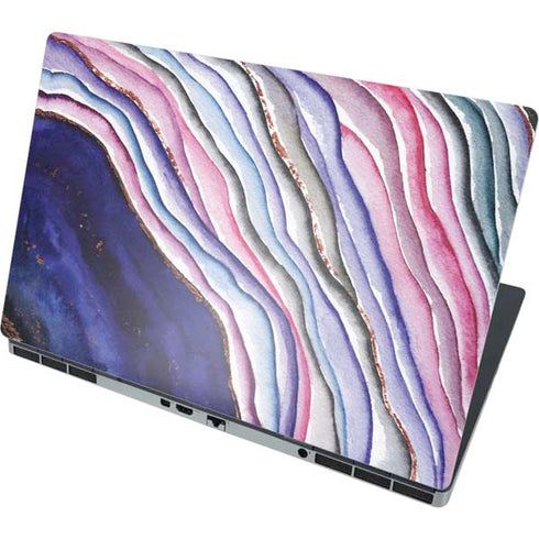 Violet Watercolor Geode Dell Precision Skin
