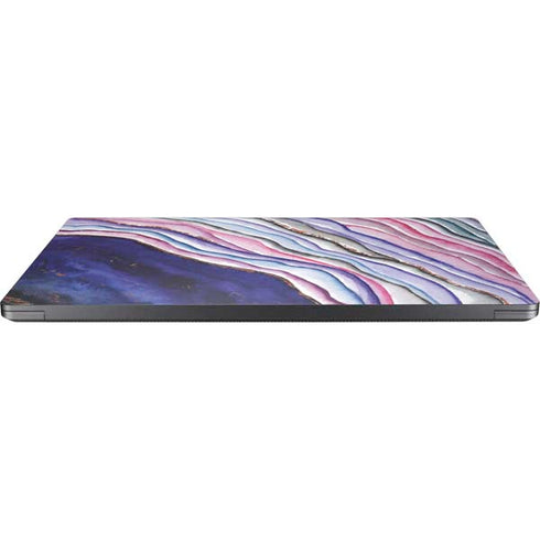 Violet Watercolor Geode Surface Laptop 7 15in Skin