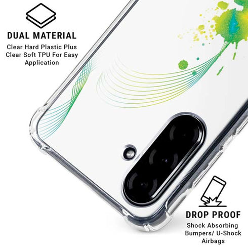 Virescent Harmony Galaxy A36 5G Clear Case