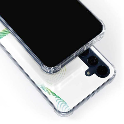 Virescent Harmony Galaxy A55 5G Clear Case