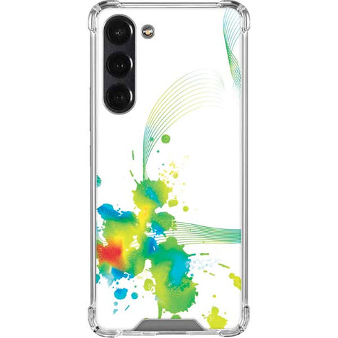 Virescent Harmony Galaxy S24 FE Clear Case