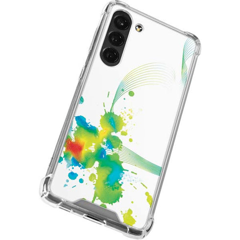 Virescent Harmony Galaxy S24 FE Clear Case