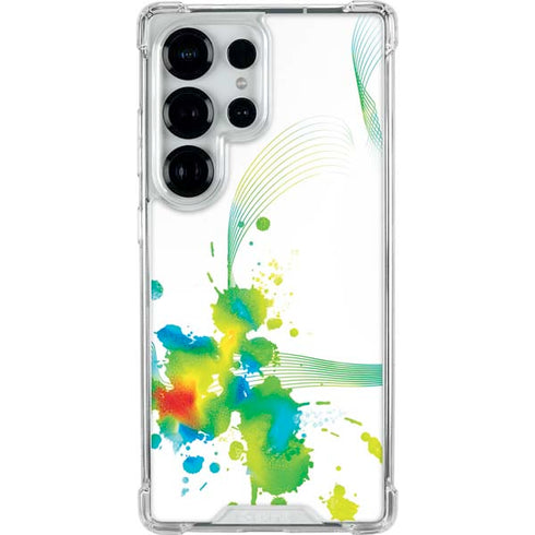 Virescent Harmony Galaxy S25 Ultra Clear Case