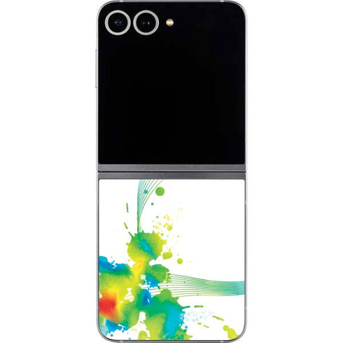 Virescent Harmony Galaxy Z Flip6 Skin
