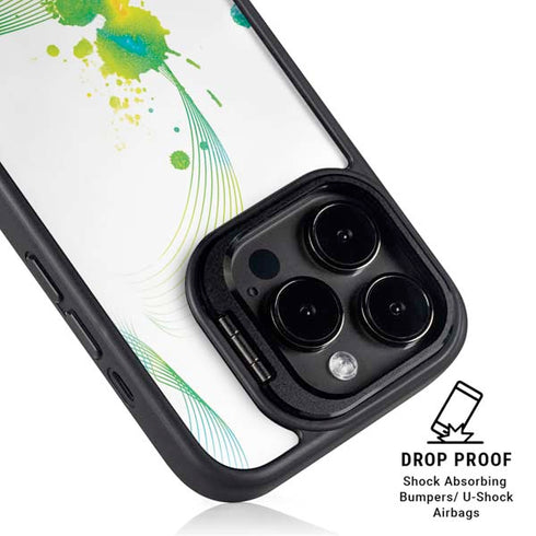Virescent Harmony iPhone 15 Pro Max Kickstand Case