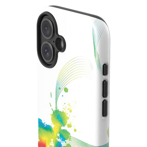Virescent Harmony iPhone 16 Plus Impact Case