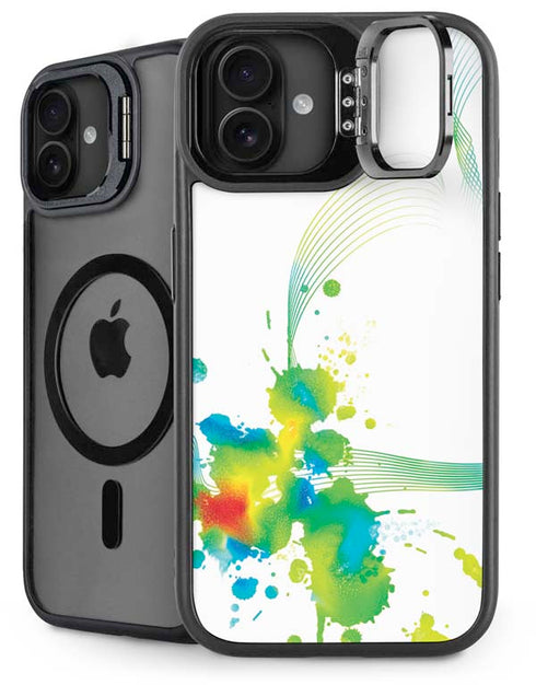 Virescent Harmony iPhone 16 Plus Kickstand Case