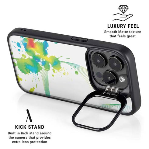 Virescent Harmony iPhone 16 Pro Kickstand Case