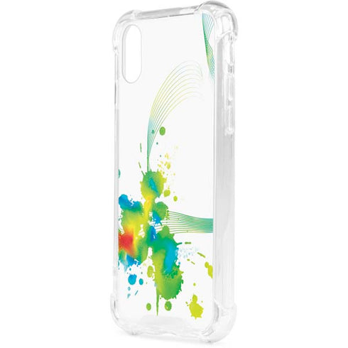 Virescent Harmony iPhone XS Clear Case