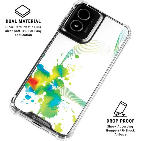 Virescent Harmony Moto G Power 5G (2024) Clear Case