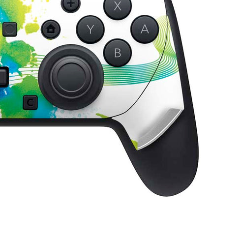 Virescent Harmony Nintendo Switch 2 (2025) Pro Controller Skin