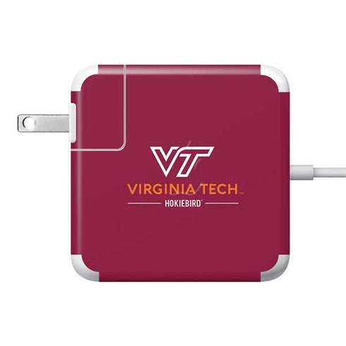 Virginia Tech University Hokiebird 85W Power Adapter (15 and 17 inch MacBook Pro Charger) Skin