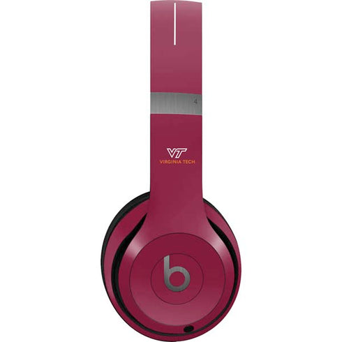 Virginia Tech University Hokiebird Beats Solo 4 Wireless Headphones Skin