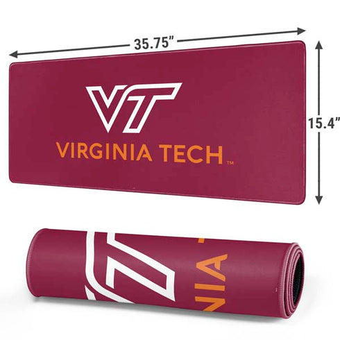 Virginia Tech University Hokiebird Gaming Mouse Pad