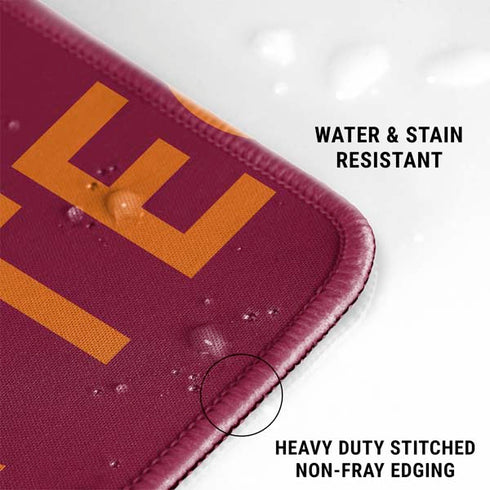 Virginia Tech University Hokiebird Gaming Mouse Pad