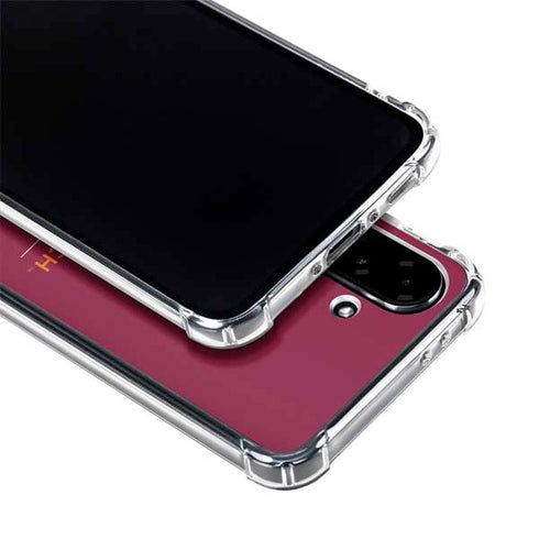 Virginia Tech University Hokiebird Galaxy A36 5G Clear Case
