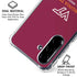 Virginia Tech University Hokiebird Galaxy A36 5G Clear Case