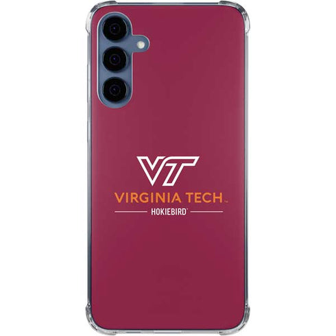 Virginia Tech University Hokiebird Galaxy A55 5G Clear Case