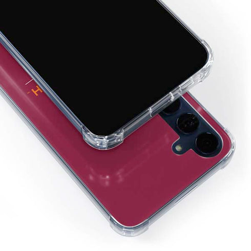 Virginia Tech University Hokiebird Galaxy A55 5G Clear Case