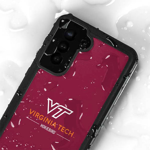 Virginia Tech University Hokiebird Galaxy S23 Plus Waterproof Case