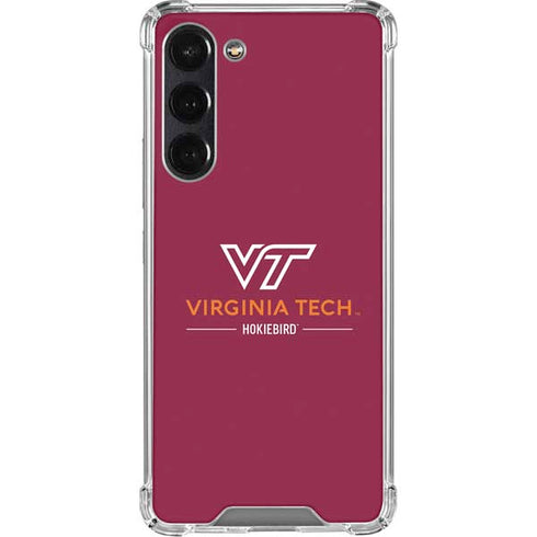 Virginia Tech University Hokiebird Galaxy S24 FE Clear Case