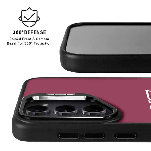 Virginia Tech University Hokiebird Galaxy S25 Kickstand Case