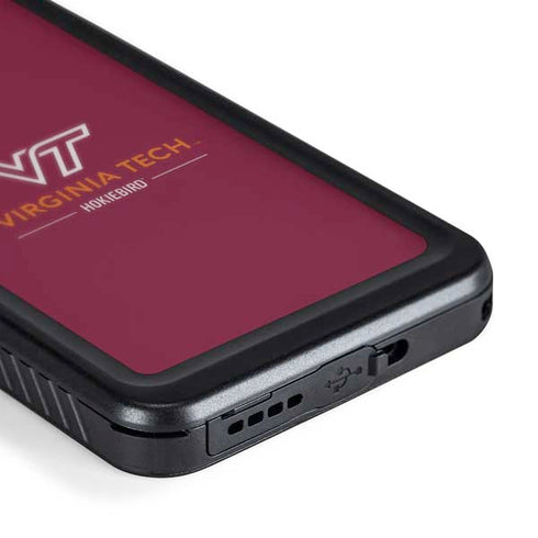 Virginia Tech Hokiebird Galaxy S24 Plus Waterproof Case