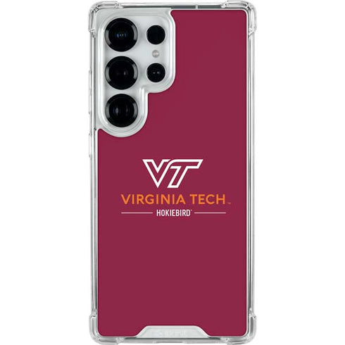 Virginia Tech University Hokiebird Galaxy S25 Ultra Clear Case