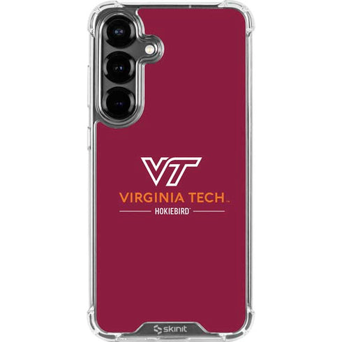 Virginia Tech University Hokiebird Galaxy S26 Plus Clear Case