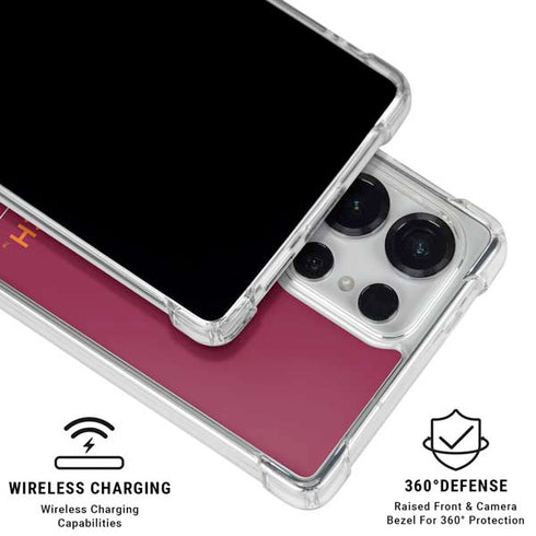 Virginia Tech University Hokiebird Galaxy S26 Ultra Clear Case