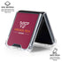 Virginia Tech University Hokiebird Galaxy Z Flip7 Clear Case