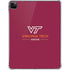 Virginia Tech University Hokiebird iPad Pro 11in (2024) Clear Case