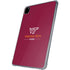 Virginia Tech University Hokiebird iPad Pro 11in (2024) Clear Case