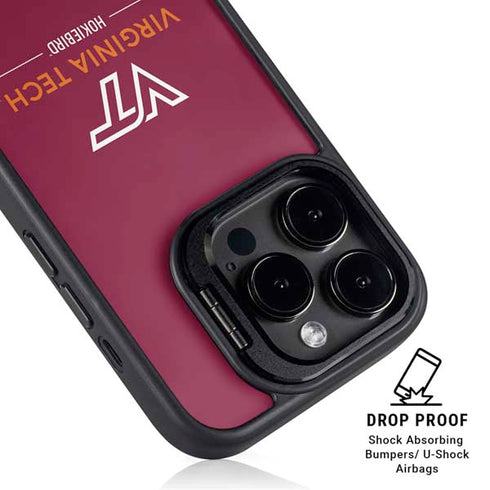 Virginia Tech University Hokiebird iPhone 13 Pro Kickstand Case