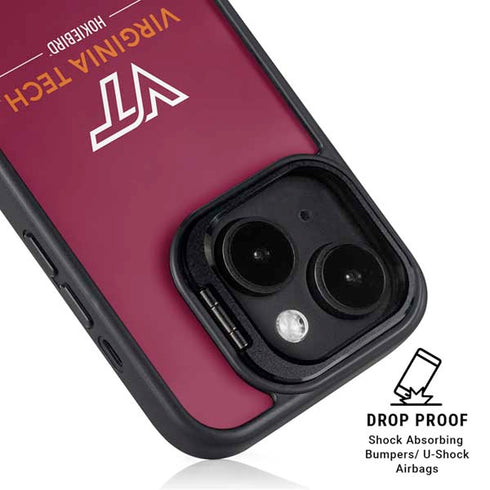 Virginia Tech University Hokiebird iPhone 14 Plus Kickstand Case