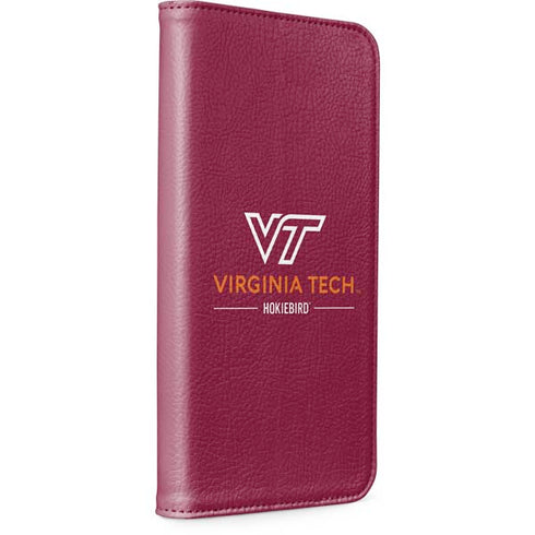 Virginia Tech University Hokiebird iPhone 15 Plus Folio Case
