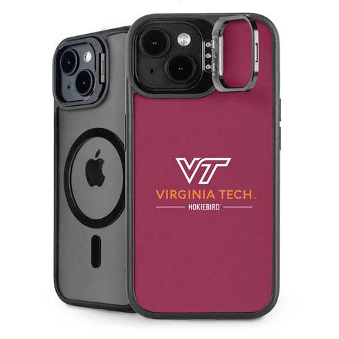 Virginia Tech University Hokiebird iPhone 15 Plus Kickstand Case