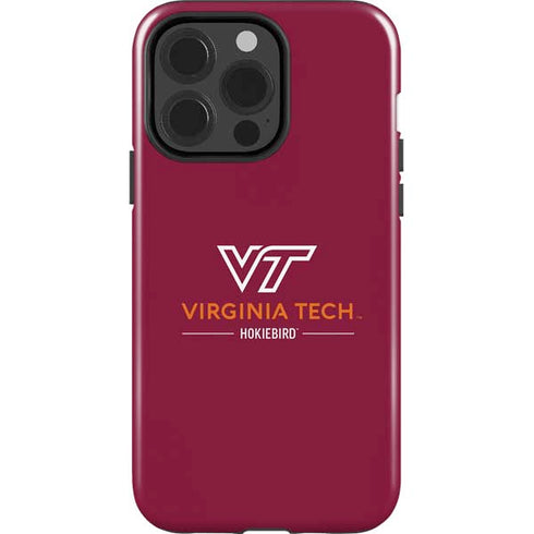 Virginia Tech Hokiebird iPhone 15 Pro Impact Case