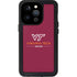 Virginia Tech University Hokiebird iPhone 15 Pro Waterproof Case