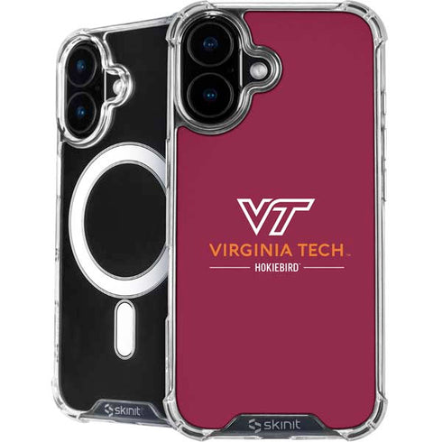 Virginia Tech University Hokiebird iPhone 16 MagSafe Case