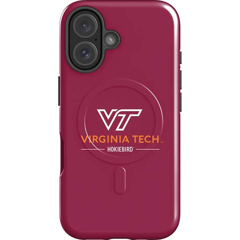 Virginia Tech University Hokiebird iPhone 16 Magsafe Impact Case