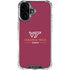 Virginia Tech University Hokiebird iPhone 16 Plus Clear Case