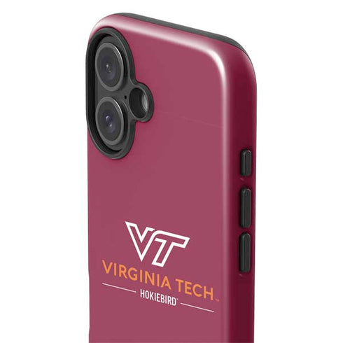 Virginia Tech University Hokiebird iPhone 16 Plus Impact Case