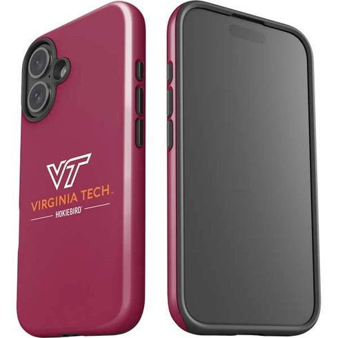 Virginia Tech University Hokiebird iPhone 16 Plus Impact Case