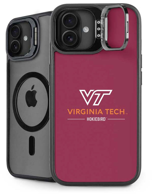 Virginia Tech University Hokiebird iPhone 16 Plus Kickstand Case