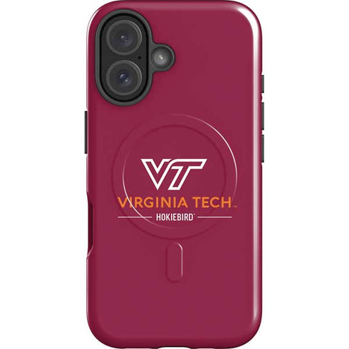 Virginia Tech University Hokiebird iPhone 16 Plus Magsafe Impact Case