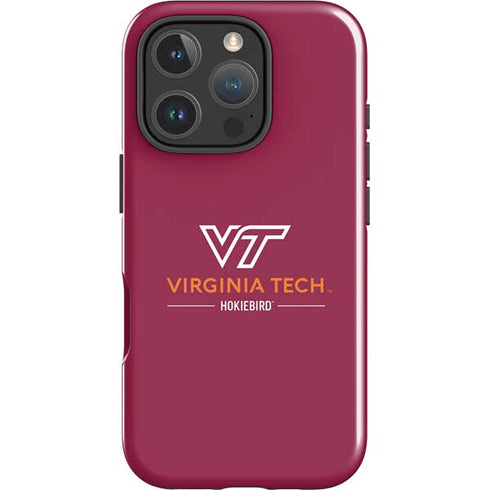 Virginia Tech University Hokiebird iPhone 16 Pro Impact Case