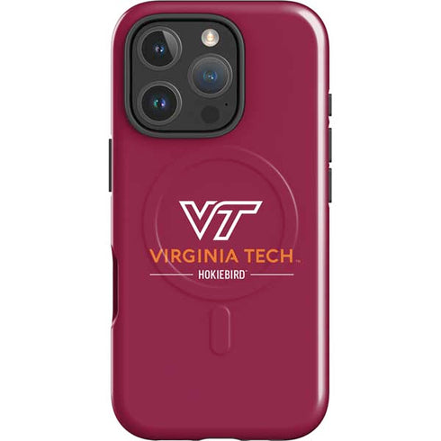 Virginia Tech University Hokiebird iPhone 16 Pro Max Magsafe Impact Case