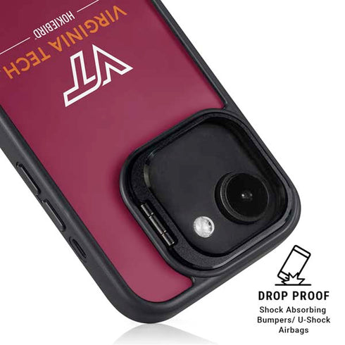 Virginia Tech University Hokiebird iPhone 16e Kickstand Case