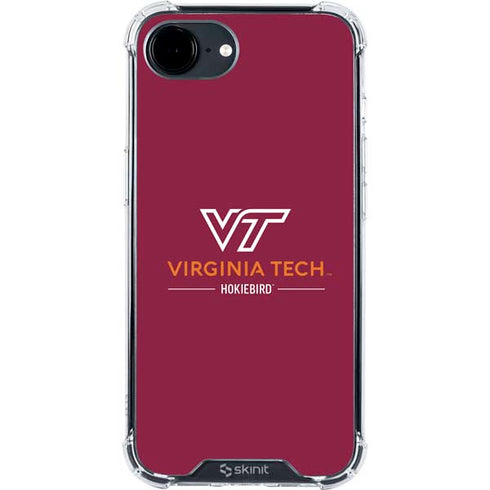 Virginia Tech University Hokiebird iPhone 16e Clear Case